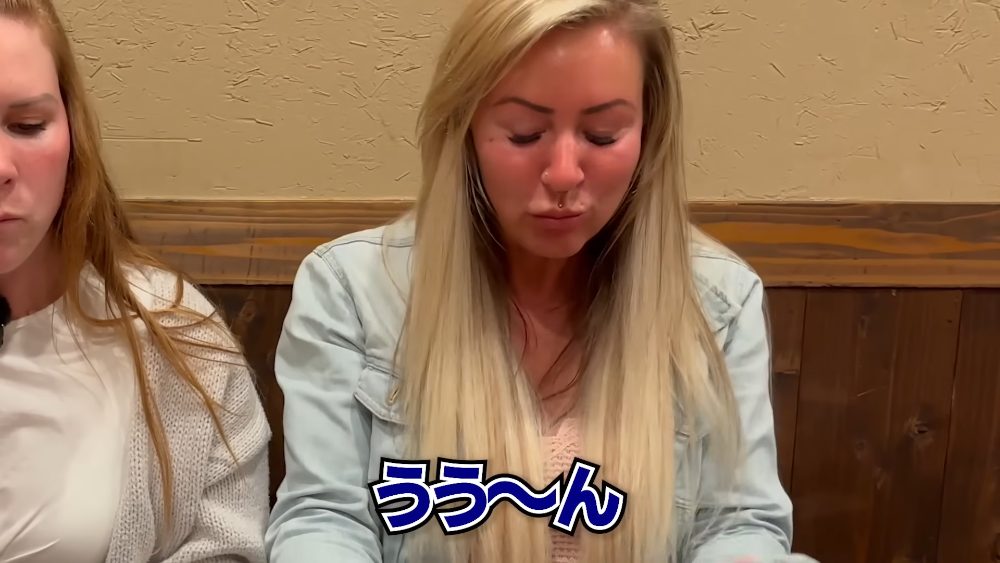 Real reaction - sanzoku-age fried chicken