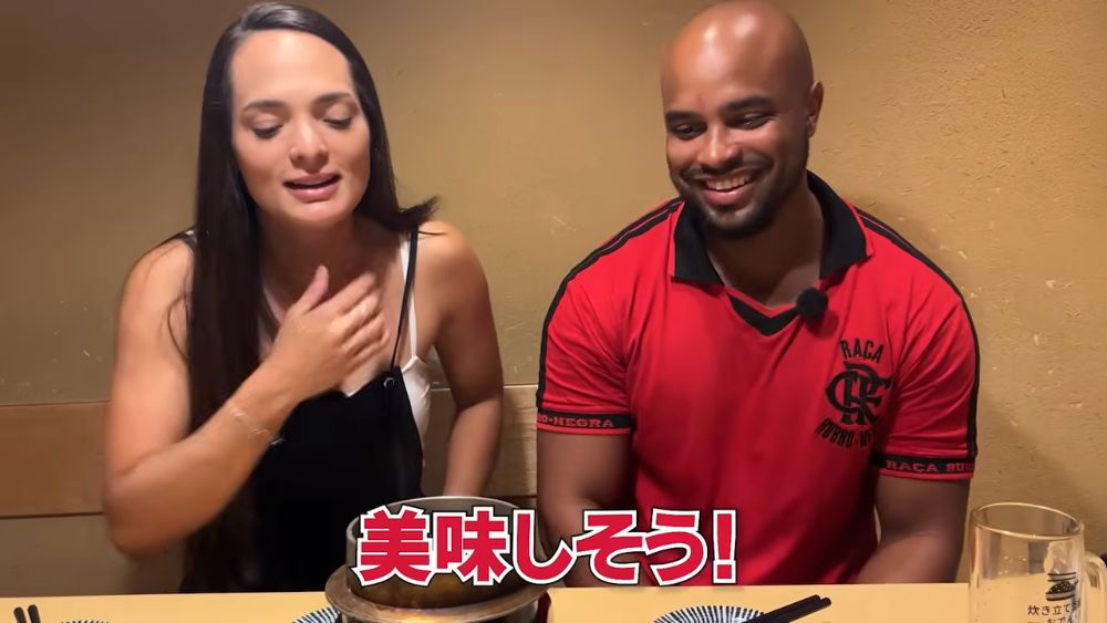 Guest's real reaction to the unagi kamameshi at Inanowa