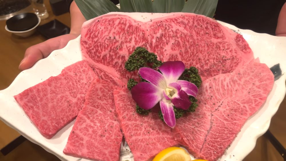 Special Japanese black wagyu platter at 熙楽苑 浅草本店 (Kirakuen Asakusa), Tokyo