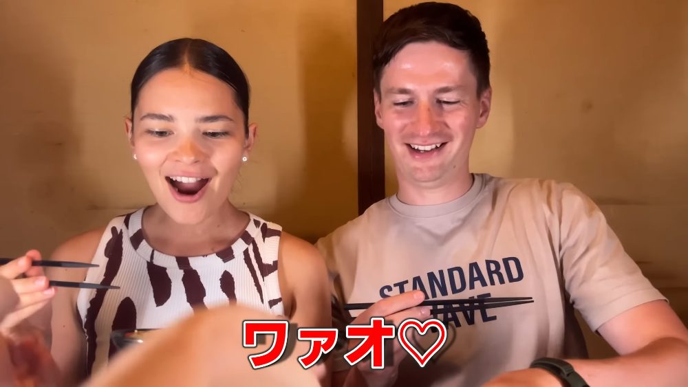 Real reaction — wagyu beef