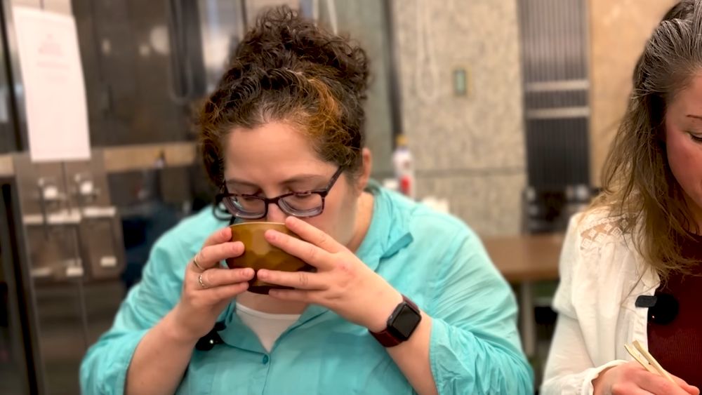 Real reaction - miso soup